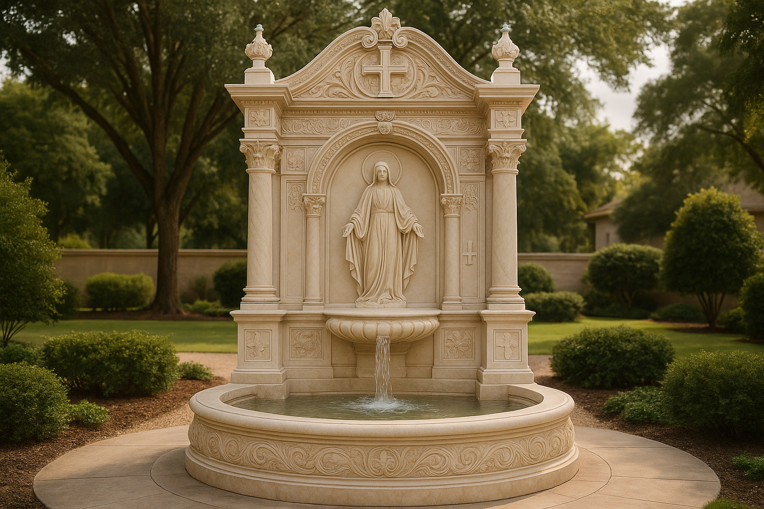 Christian Religious Fountains