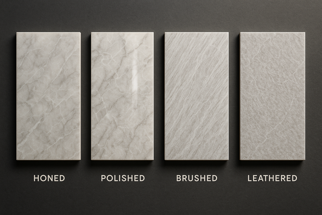 Choosing the Right Finish – Honed, Polished, Brushed &amp; More
