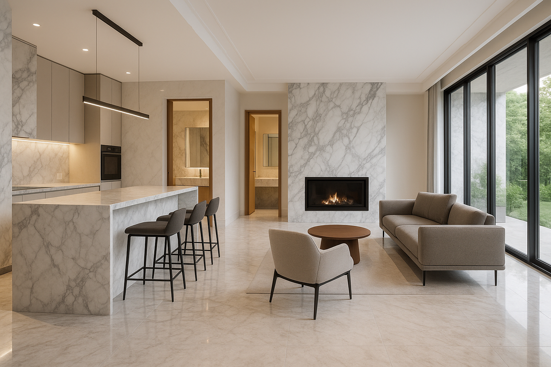 Marble in Modern Homes