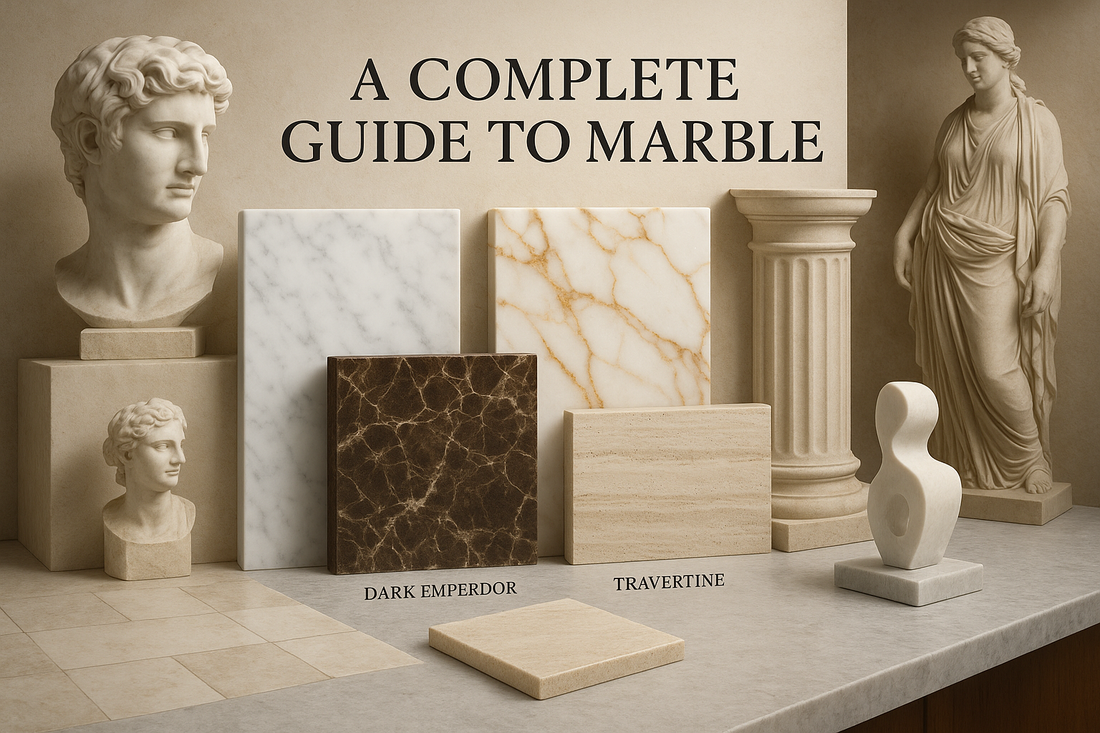 The Complete Guide to Marble – History, Types, and Timeless