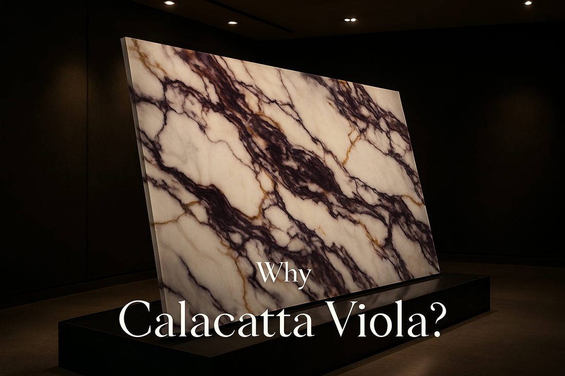 Why Calacatta Viola?