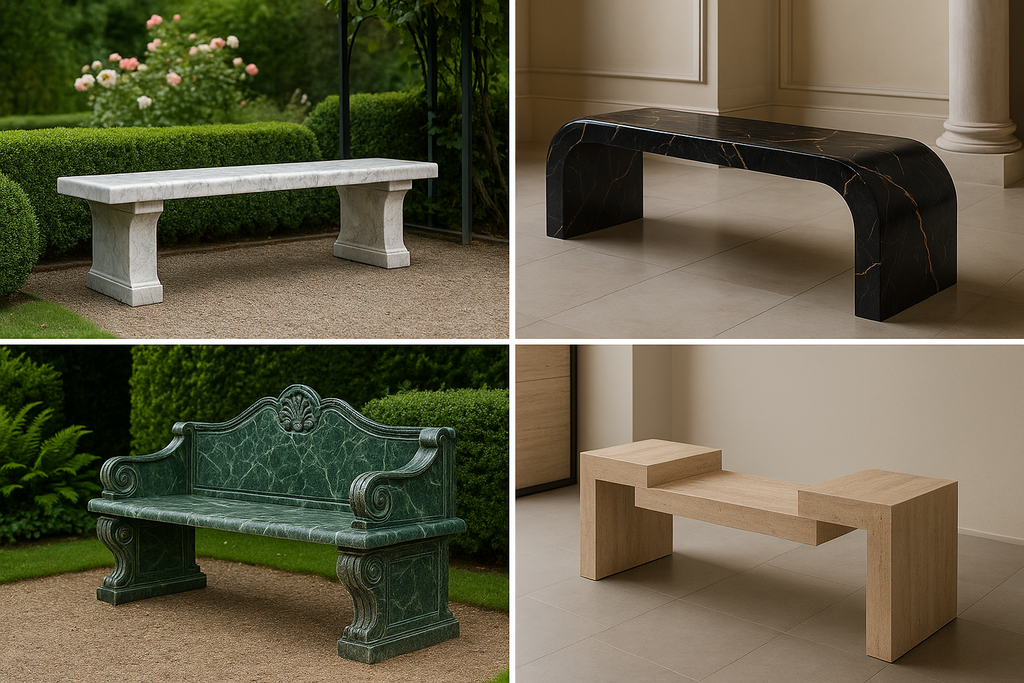 Marble Benches