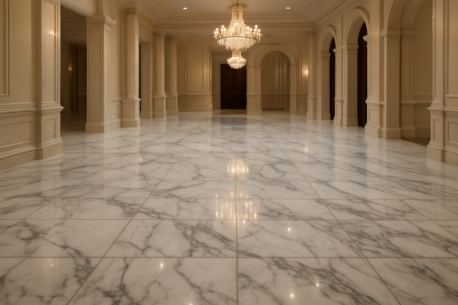 Marble Floor and Wall Coverings