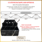 Handcrafted Double Marble Sink – AMSK250006