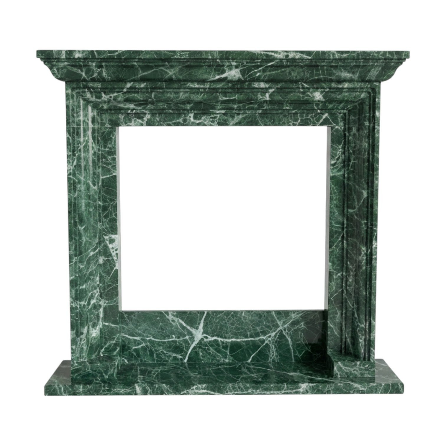 💚 Handcrafted Marble Fireplace Mantel – AMFP250002