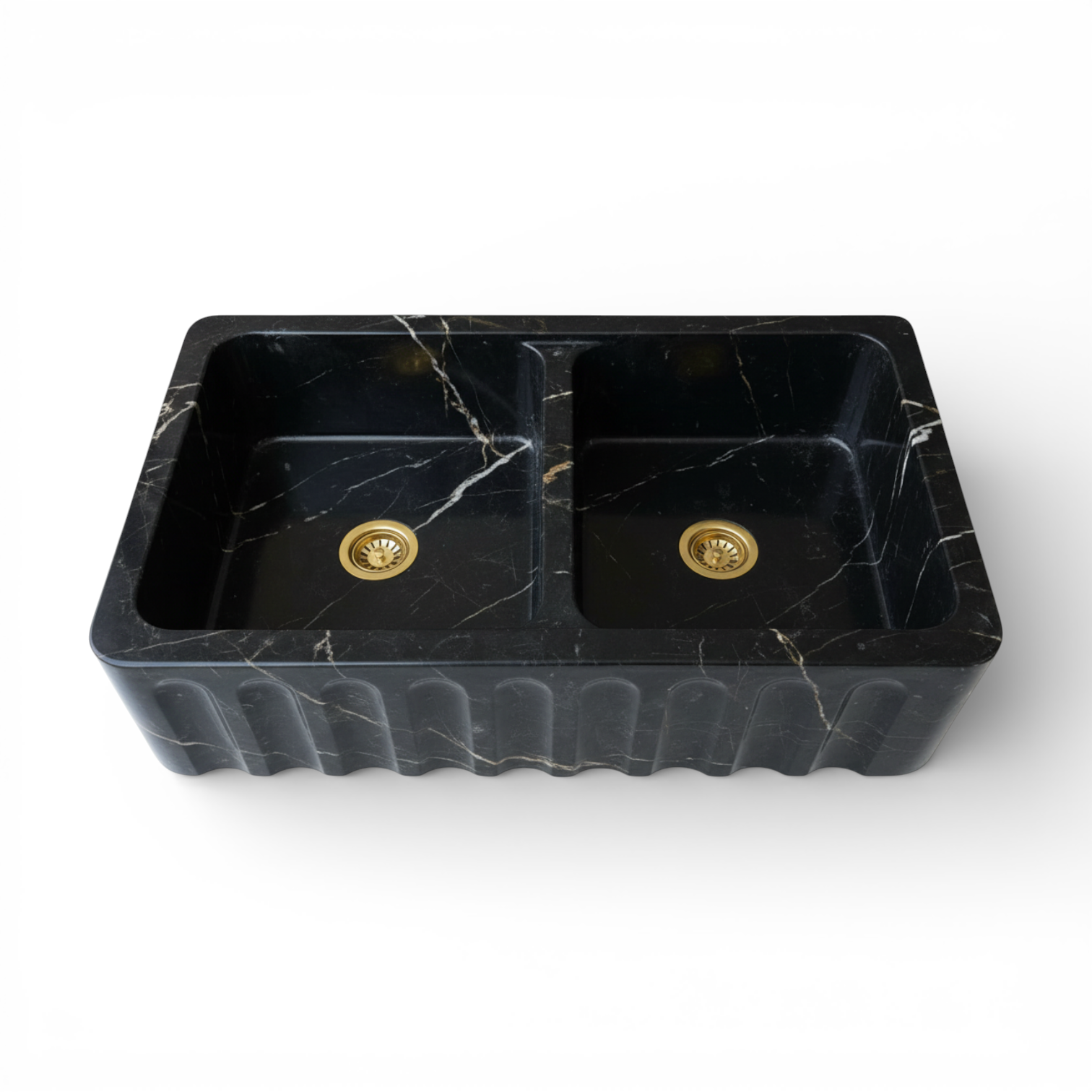 Handcrafted Double Marble Kitchen Sink AMKC250001