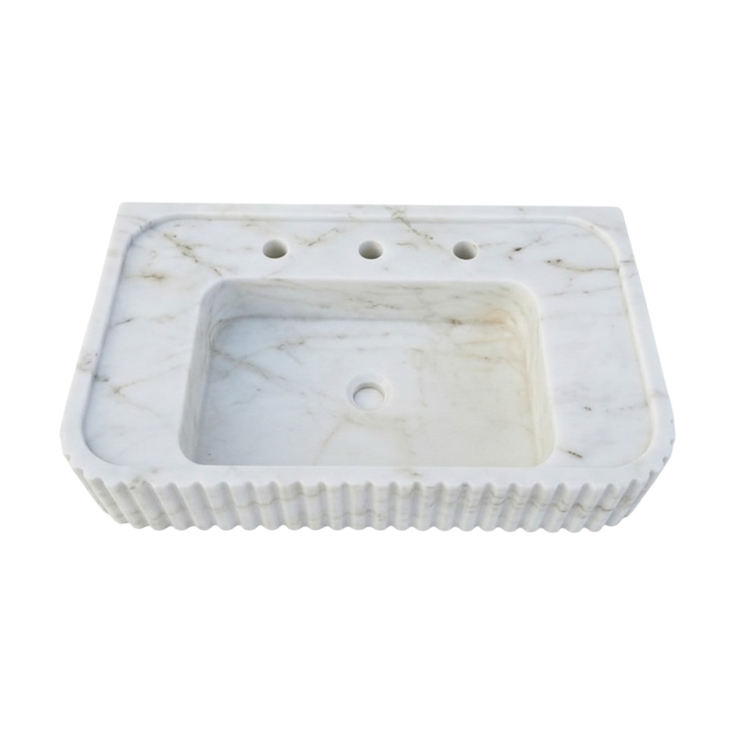 Handcrafted Single Marble Sink – AMSK250007