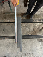 International Style | Wall & Concrete Mounting | Architect Marble® Heavy-Duty Sink Bracket | Natural or Black Steel | Custom Sizes Available