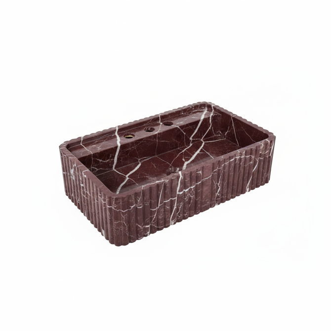 Cherry Marble Lavabo - Yüksek Çözünürlük Kare Format