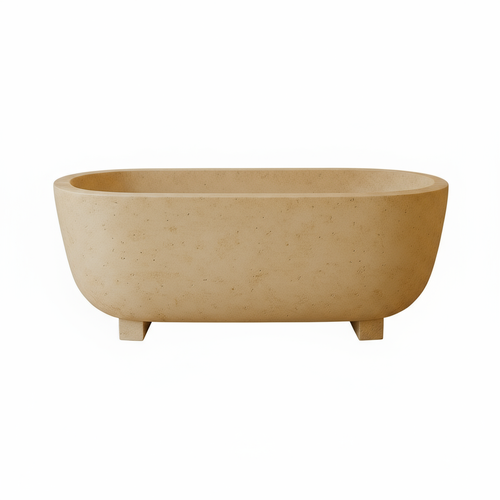 Classic Travertine Bathtub