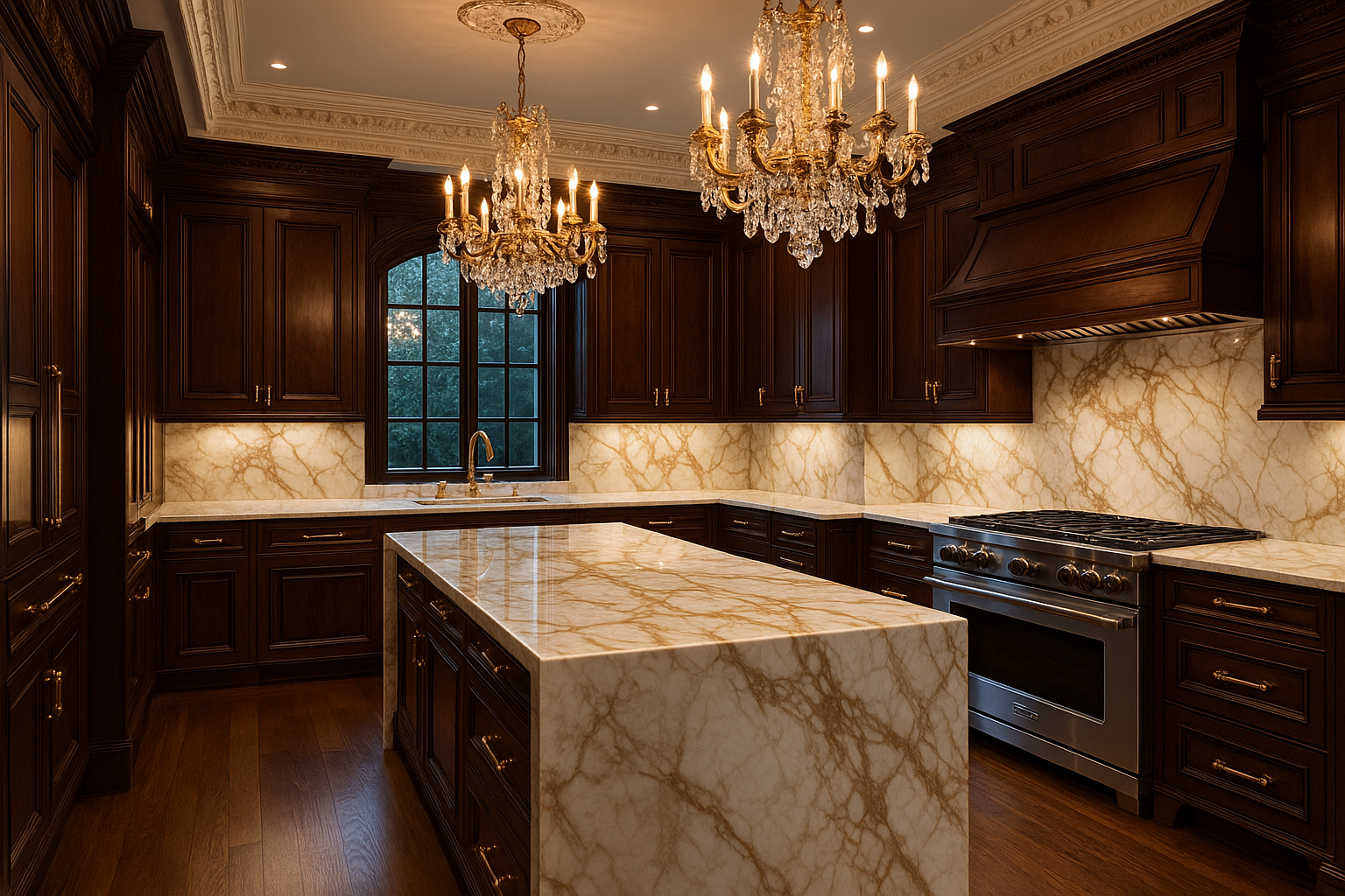 Marble Kitchen royal lux