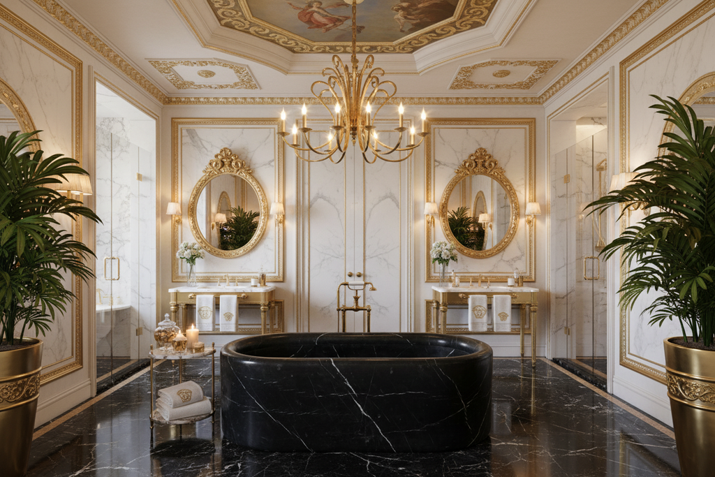 Luxury Marble Freestanding Bathtub AMBT250001