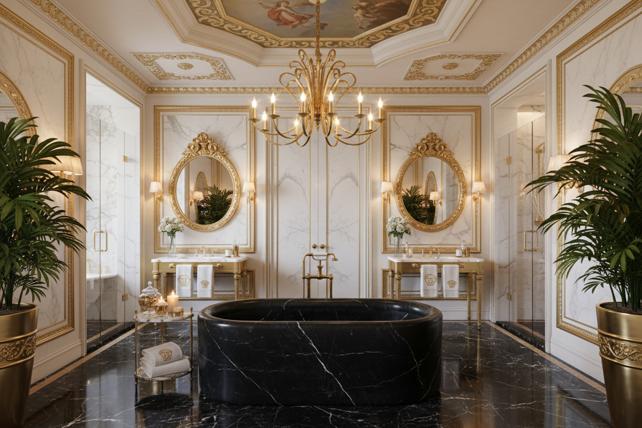 Luxury Marble Freestanding Bathtub AMBT250001